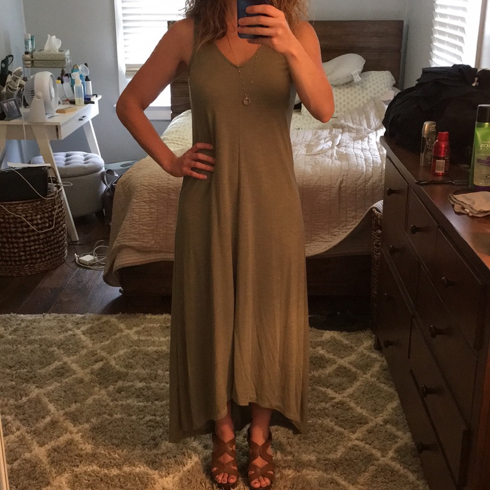 Old navy high low maxi dress